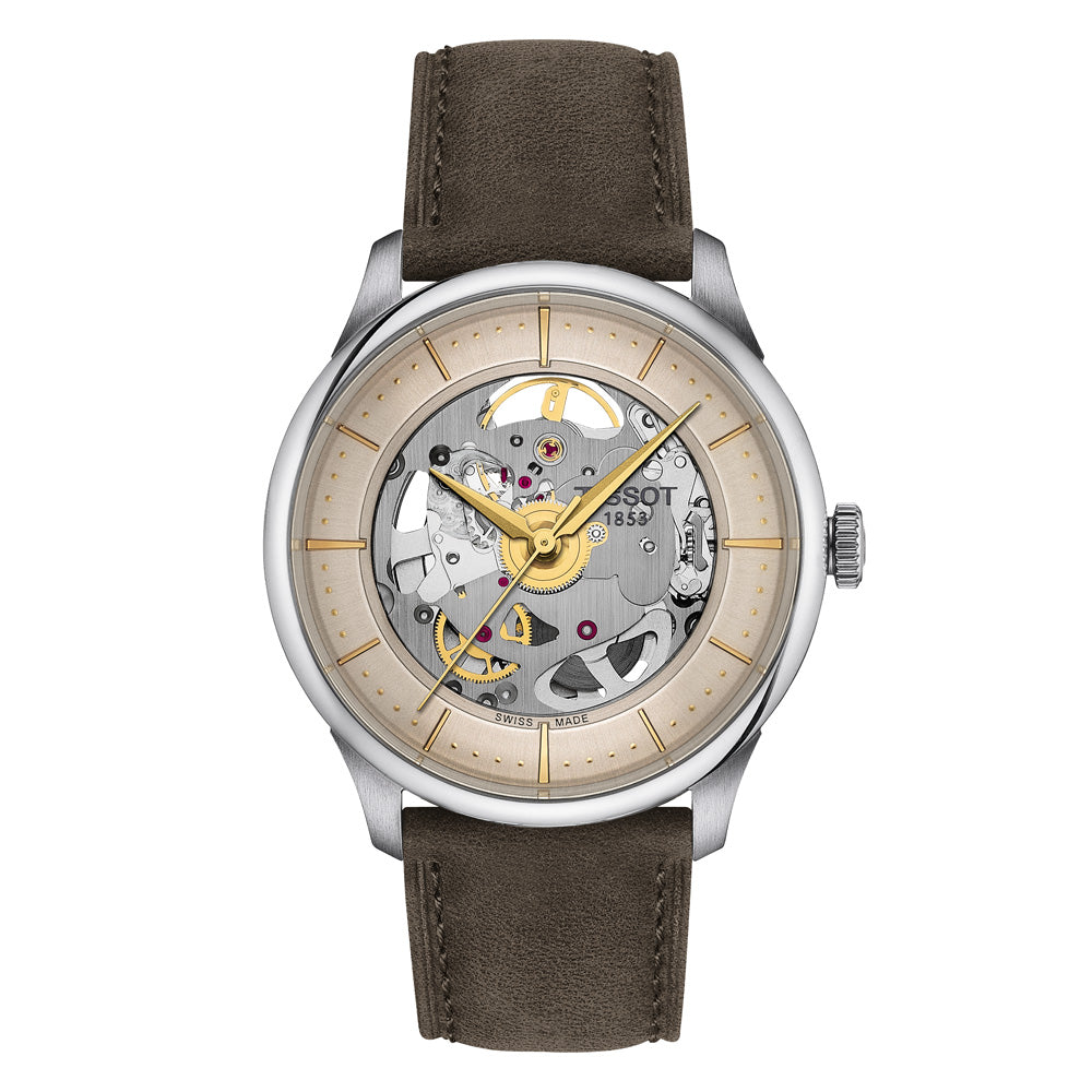 Tissot Chemin Des Tourelles Skeleton T139.836.16.261.00